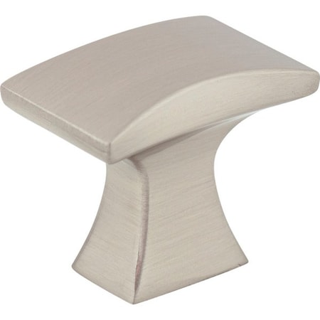 Jeffrey Alexander 1-1/4" Overall Length Satin Nickel Flared Philip Cabinet Knob 767SN